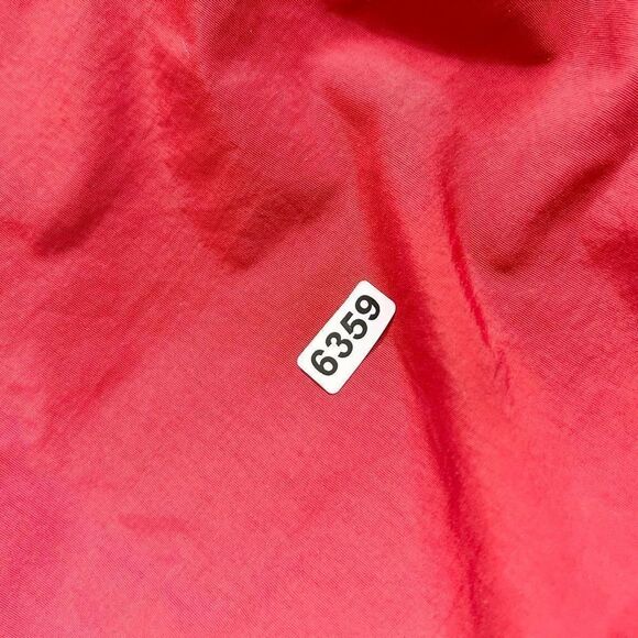 The North Face Windbreaker Womens Medium Red & Gray Colorblock Full Zip Jacket - Picture 11 of 11